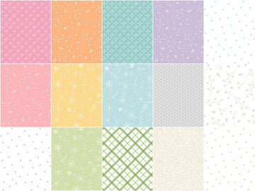 Kimberbell Basics Flannel - Sweet Dreams Fat Quarter Bundle
