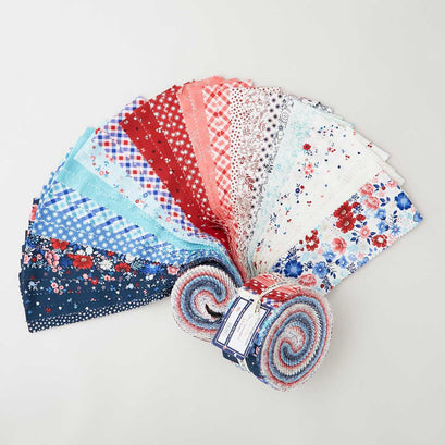 Star Spangled Beauty 2 1/2" Strips