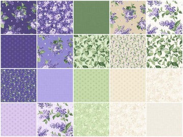 Lilac Lane 2 1/2" Strips