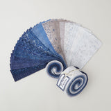 Patchwork Blue 2 1/2" Strips