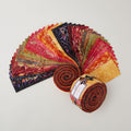 Java Batiks Autumn Jewel Favorites Strips