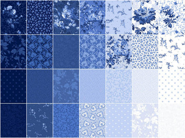 Blue Belle 2 1/2" Strips