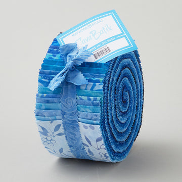 Java Batiks Blue Strips