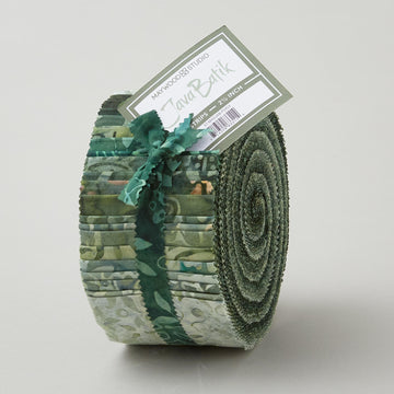 Java Batiks Forest Green Strips
