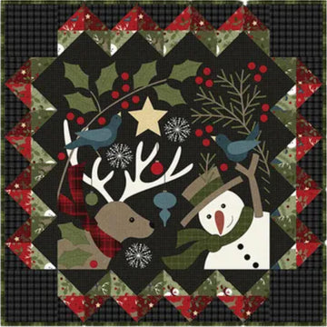 Holly Jolly Wall Hanging and Table Runner Kit