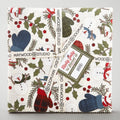Holly Jolly Flannel 10" Squares