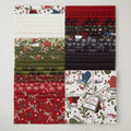 Holly Jolly Flannel 10" Squares
