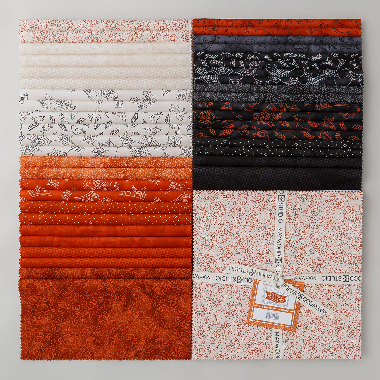 Spooky Stitches 10" Squares