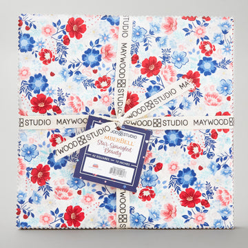 Star Spangled Beauty 10" Squares