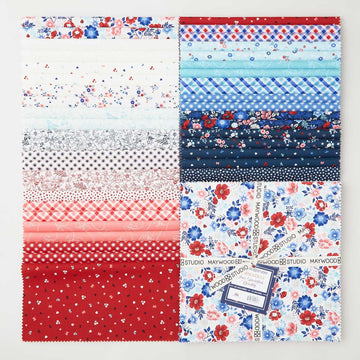 Star Spangled Beauty 10" Squares