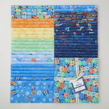 Space Monsters 10" Squares