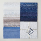 Patchwork Blue 10" Squares