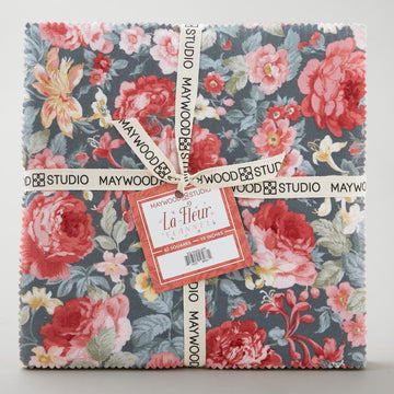 La Fleur Flannel 10" Squares