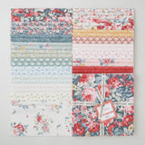 La Fleur Flannel 10" Squares