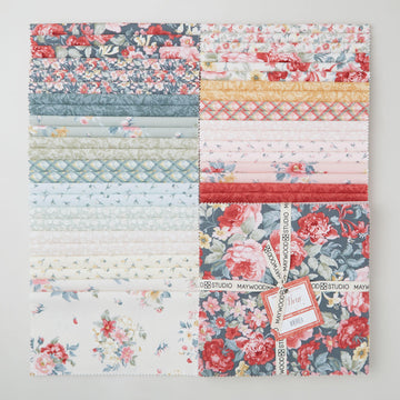 La Fleur Flannel 10" Squares