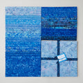 Java Batiks Blue Favorites 10" Squares