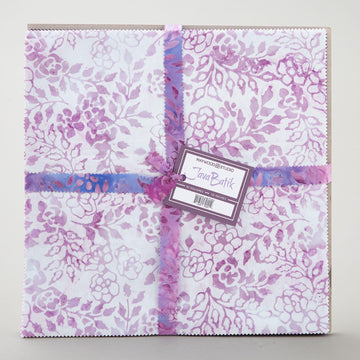 Java Batiks Purple Favorites 10" Squares