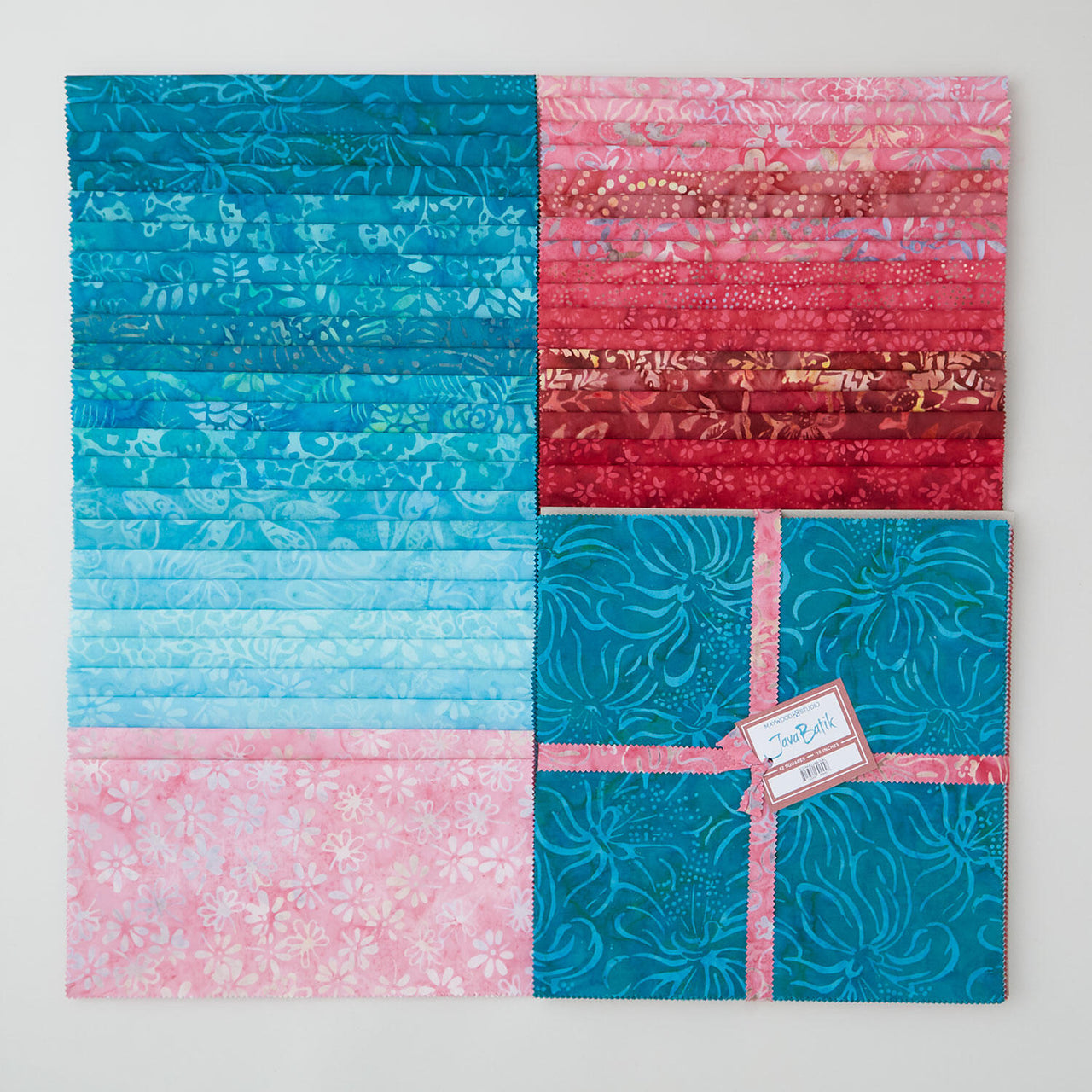 Java Batiks Valentine Favorites 10" Squares