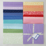 Kimberbell Basics Flannel - Rainbow Wishes 10" Squares