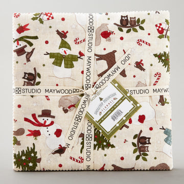 Snowtop Mountain Flannel 10" Squares