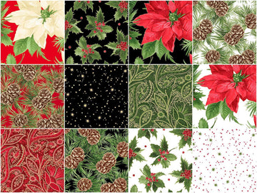 Glad Tidings Favorites Metallic 10" Squares