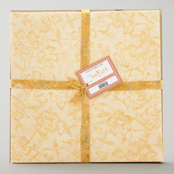 Java Batiks Gold 10" Squares