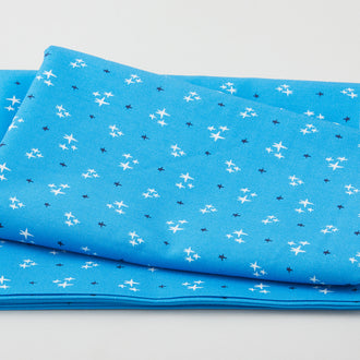 Backyard All Star - Star Studded Blue 2 Yard Cut