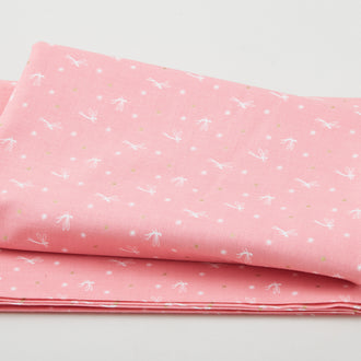 Peter Pan - Tink Dusty Rose Metallic 2 Yard Cut