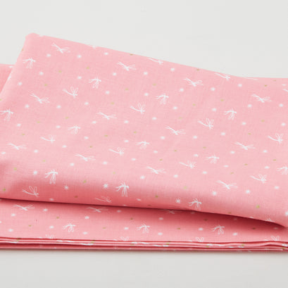 Peter Pan - Tink Dusty Rose Metallic 2 Yard Cut