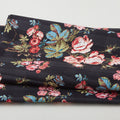 Wildflower Bouquet Favorites - Wild Rose Flower Black 2 Yard Cut