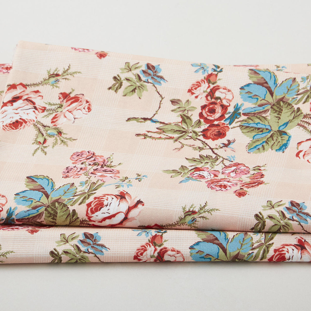 Wildflower Bouquet Favorites - Wild Rose Flower Blush 2 Yard Cut