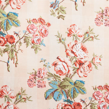 Wildflower Bouquet Favorites - Wild Rose Flower Blush 2 Yard Cut