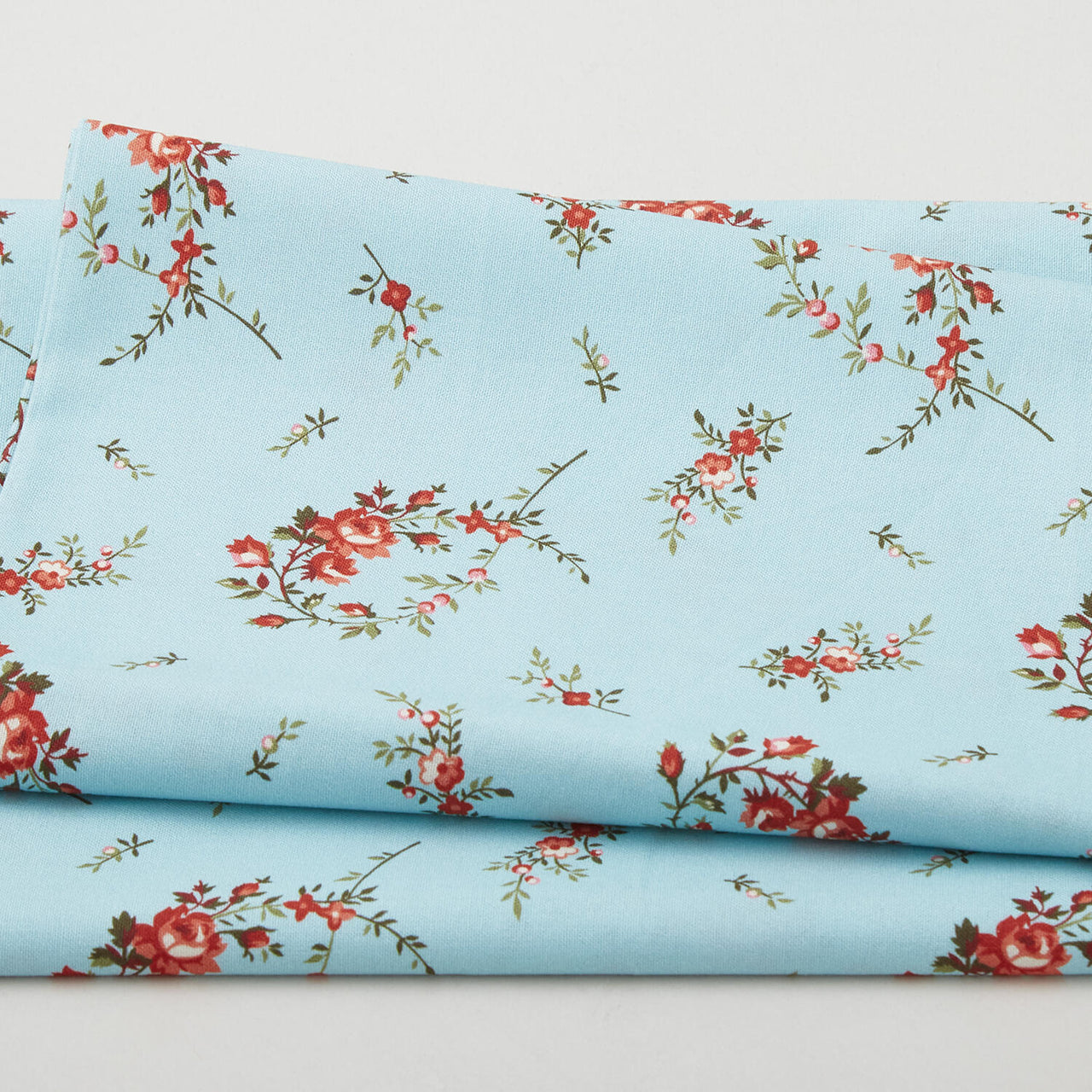 Wildflower Bouquet Favorites - Darling Floral Mint 2 Yard Cut