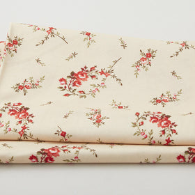 Wildflower Bouquet Favorites - Darling Floral Cream 2 Yard Cut