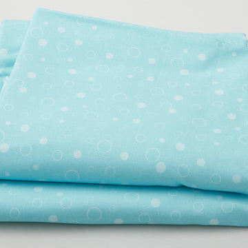 Sea Bubbles on 108" Widebacks Aqua 3 Yard Cut