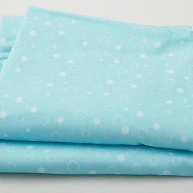 Sea Bubbles on 108" Widebacks Aqua 3 Yard Cut