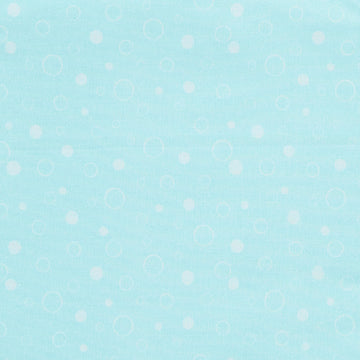 Sea Bubbles on 108" Widebacks Aqua 3 Yard Cut