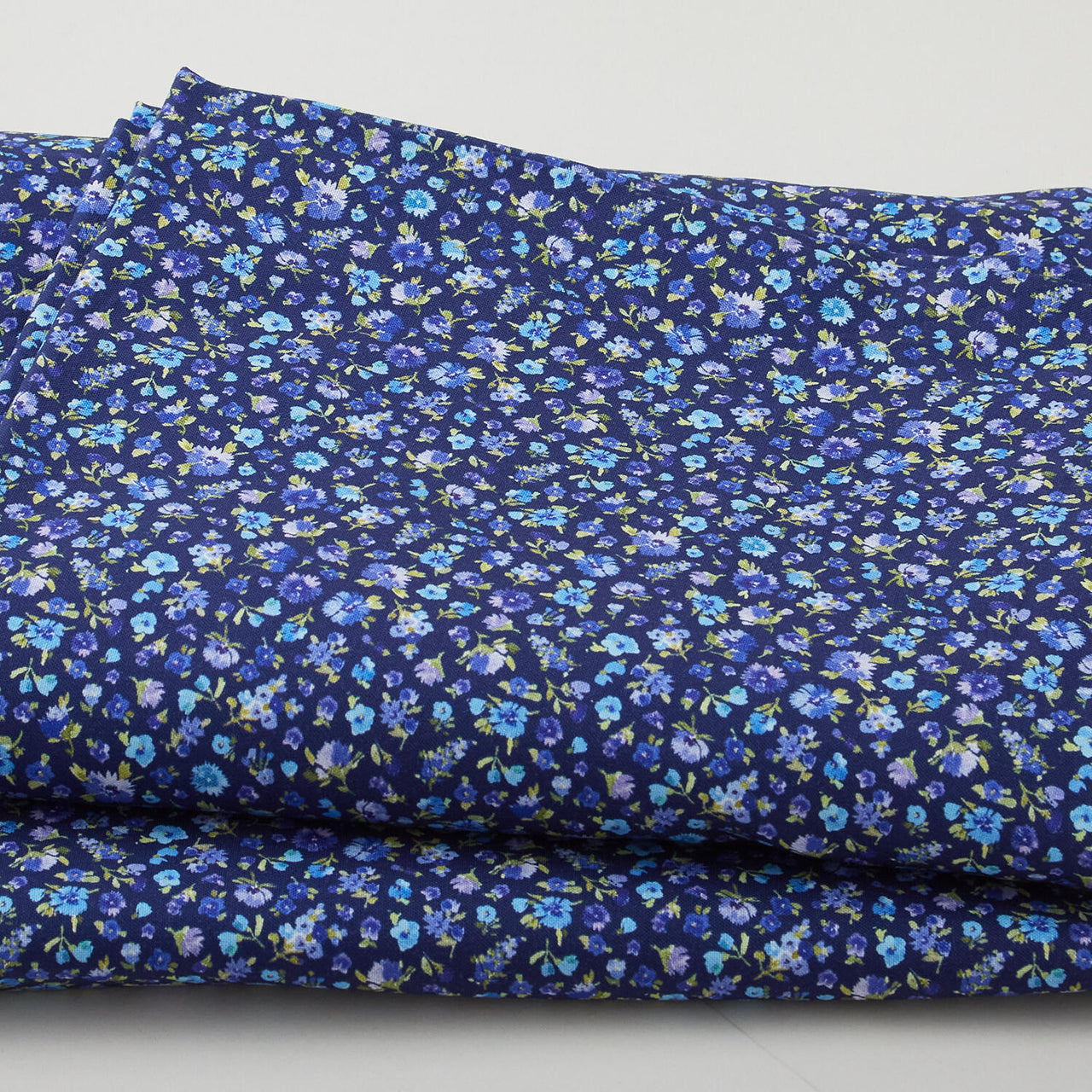 Blue Bottles on 108" Widebacks Navy 3 Yard Cut