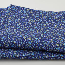 Blue Bottles on 108" Widebacks Navy 3 Yard Cut