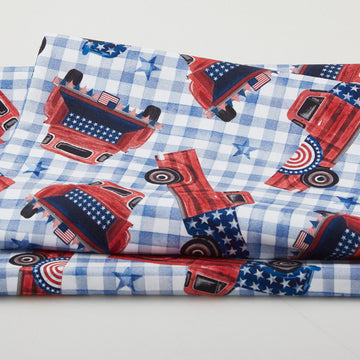 Land That I Love Favorites - Freedom Trucks Denim 2 Yard Cut