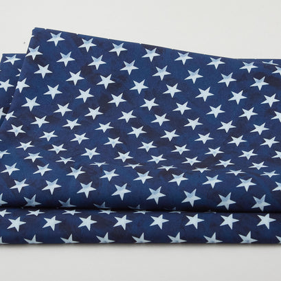 Land That I Love Favorites - Bright Stars Navy 2 Yard Cut
