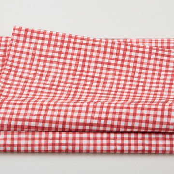 Land That I Love Favorites - Liberty Gingham Red 2 Yard Cut