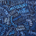 Land That I Love Favorites - 50 States Blue 2 Yard Cut