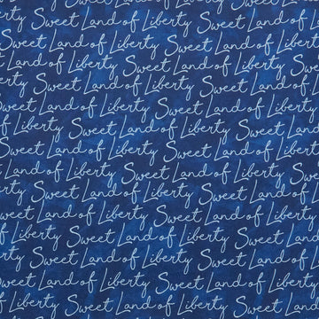 Land That I Love Favorites - Sweet Land of Liberty Navy 2 Yard Cut