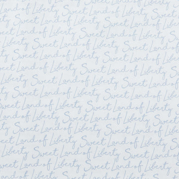 Land That I Love Favorites - Sweet Land of Liberty White 2 Yard Cut