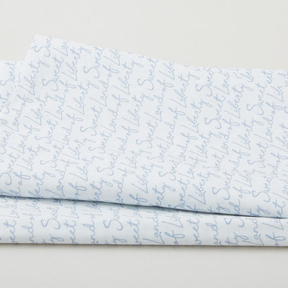 Land That I Love Favorites - Sweet Land of Liberty White 2 Yard Cut