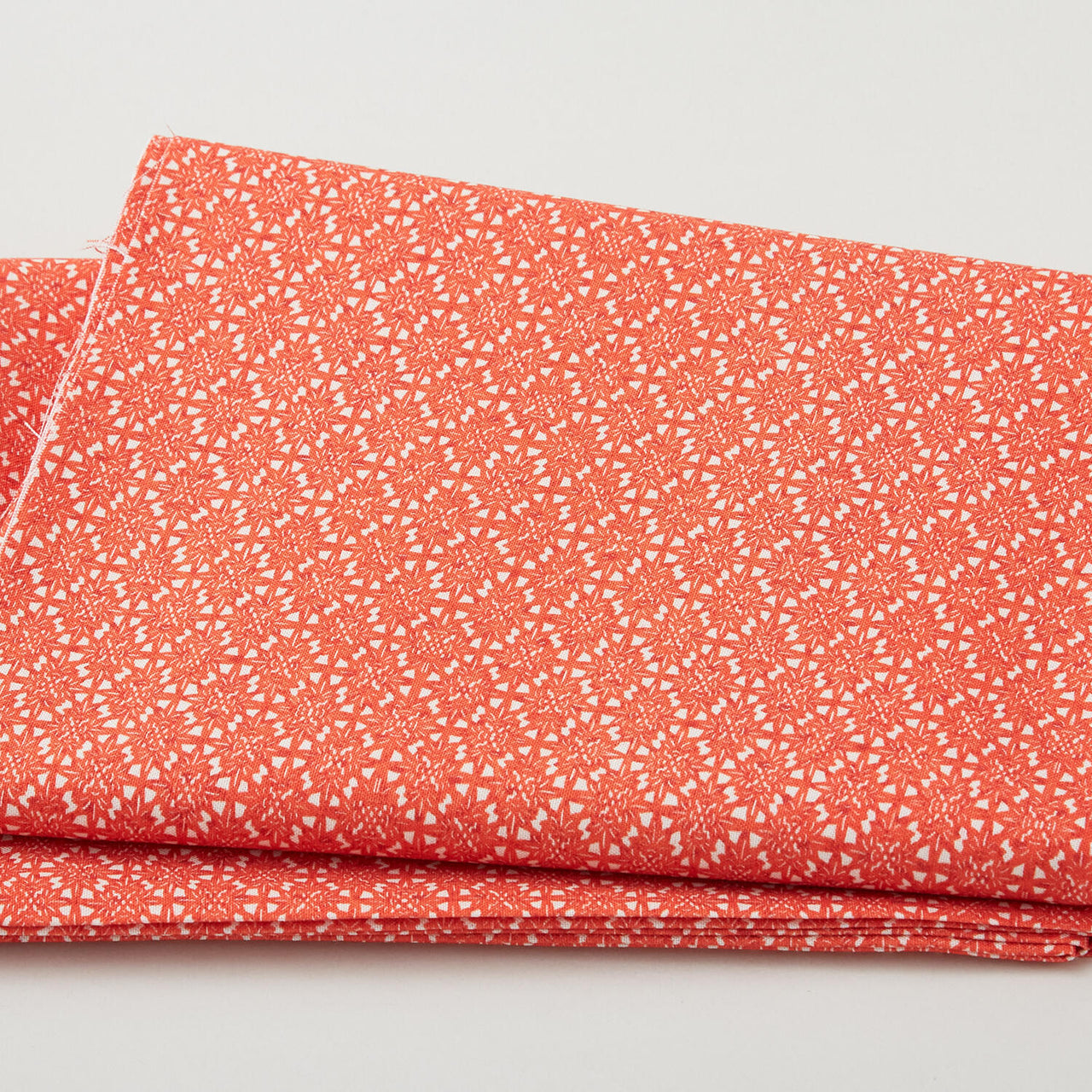 Silk Road - Asanoha Leaves Lava 2 Yard Cut