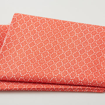 Silk Road - Asanoha Leaves Lava 2 Yard Cut