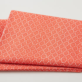 Silk Road - Asanoha Leaves Lava 2 Yard Cut