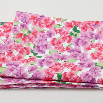 Flower Splendor - Azalea Pink 2 Yard Cut
